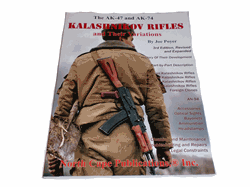 KALASHNIKOV RIFLES AND THEIR VARIATIONS.
BY JOE POYER. 3RD EDITION REVISED & EXPANDED.192 PAGES