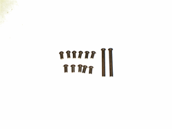 A SET OF RIVETS FOR AKM RECEIVERS.
INCLUDES: 2-LONG RIVETS FOR REAR TRUNNION
                  6-RIVETS FOR BARREL TRUNNION
                 5- RIVETS FOR TRIGGER GUARD