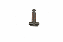 NEW,ORIGINAL EAST-GERMAN AK-47/AKM REAR SIGHT LEAF ASSEMBLY.800 METERS WITH RED MARKING.