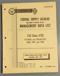 Federal Supply Catalog (1966)