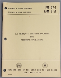 US Army/Air Force Doctrine For Airborne Operations