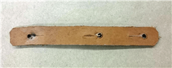 Leather tab for sks/ak rifle slings