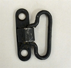 CHINESE SLING SWIVEL(SIDE MOUNTED). USED. TAKE OFF. FITS ON RIFLES WITH SLING SWIVEL HOLES ON SIDE OF BUTTSTOCK AND NOT BOTTOM.