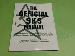 INSTRUCTIONS FOR USE AND MAINTENANCE OF THE 7.62MM SIMONOV SELF-LOADING CARBINE ( SKS).
NEW 87 PAGES.