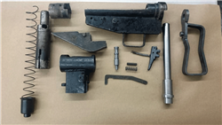 STEN PARTS KIT. INCLUDES ONLY PARTS THAT ARE PICTURED